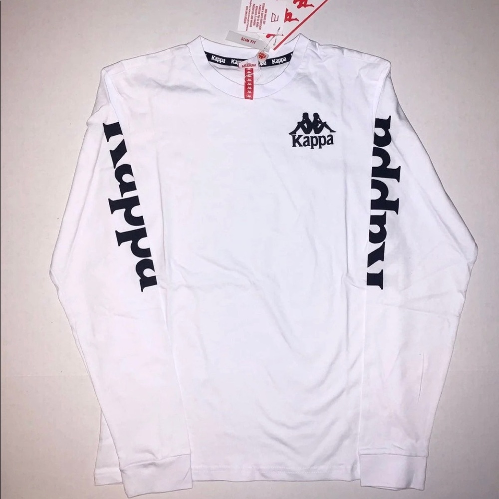 Kappa white long sleeve